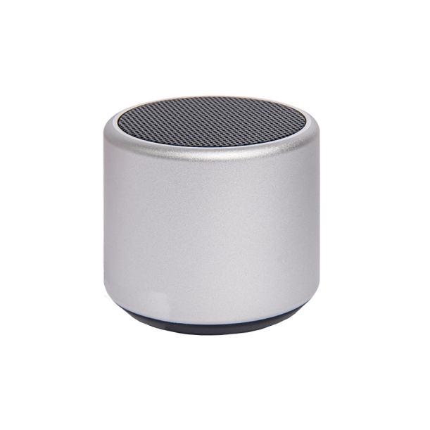 Портативная mini Bluetooth-колонка Sound Burger "Roll" серебристый (Изображение 1)