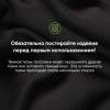 Толстовка на молнии, унисекс TORRES черная, размер L (Изображение 5)