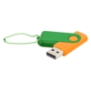 Флешка Designer To Go 2.0 USB 16Gb, оранжевый/зеленый (Изображение 1)