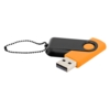Флешка Designer To Go 2.0 USB 16Gb, оранжевый/черный (Изображение 1)