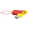 Флешка Designer To Go 2.0 USB 16Gb, желтый/красный (Изображение 1)