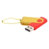 Флешка Designer To Go 2.0 USB 16Gb, красный/желтый (Изображение 1)