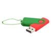 Флешка Designer To Go 2.0 USB 16Gb, красный/зеленый (Изображение 1)