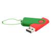 Флешка Designer To Go 2.0 USB 16Gb, красный/зеленый (Изображение 1)