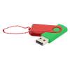 Флешка Designer To Go 2.0 USB 16Gb, зеленый/красный (Изображение 1)