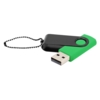Флешка Designer To Go 2.0 USB 16Gb, зеленый/черный (Изображение 1)