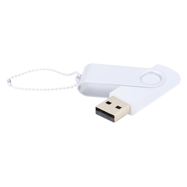 Флешка Designer To Go 2.0 USB 16Gb, белый (Изображение 1)