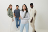Футболка Iqoniq Manuel из переработанного неокрашенного хлопка, унисекс, 180 г/м² (Изображение 4)