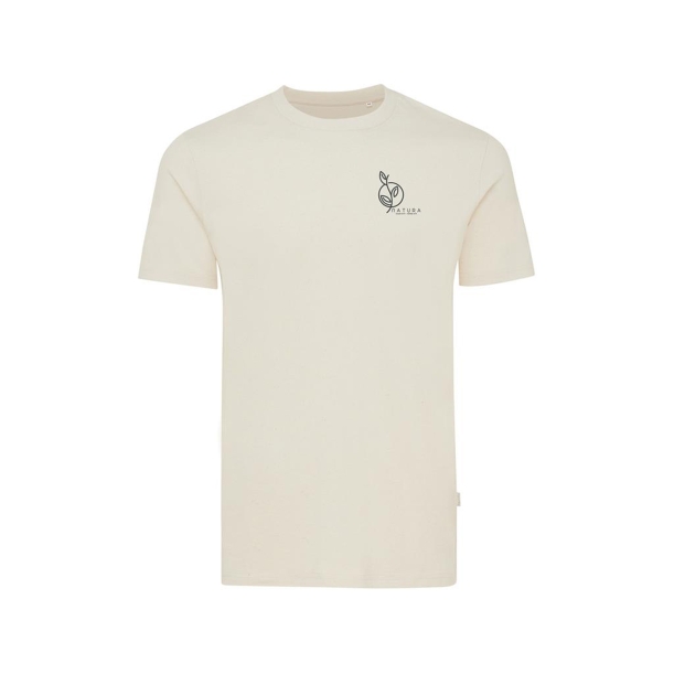 Футболка Iqoniq Manuel из переработанного неокрашенного хлопка, унисекс, 180 г/м² (Изображение 3)