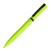 MIRROR BLACK, ручка шариковая, зеленое яблоко, металл, софт- покрытие (Изображение 1)