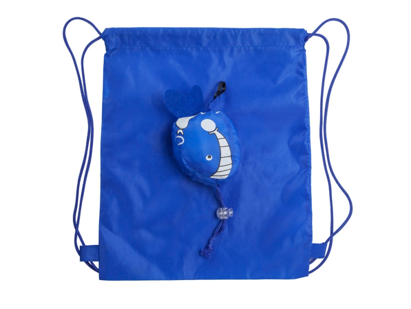 Детский рюкзак ELANIO складной, рыба (синий)  (Изображение 4)
