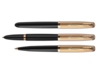 Ручка шариковая Parker 51 Deluxe (черный/золотистый)  (Изображение 7)