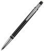SHAPE, ручка шариковая, черный/хром, анодированный алюминий/пластик (Изображение 1)