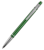 SHAPE, ручка шариковая, темно-зеленый/хром, анодированный алюминий/пластик (Изображение 1)