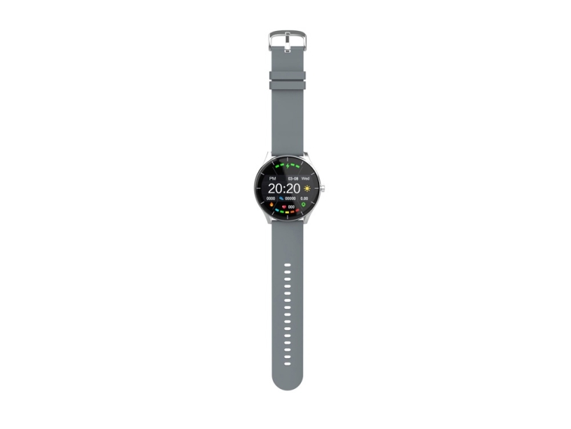 Умные часы IoT Watch GT, 2 ремешка в комплекте (серый/розовый)  (Изображение 2)