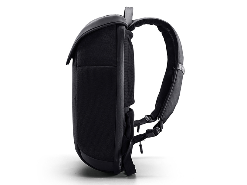 Водостойкий антикражный рюкзак Clickpack для ноутбука 15.6, черный (Изображение 3)