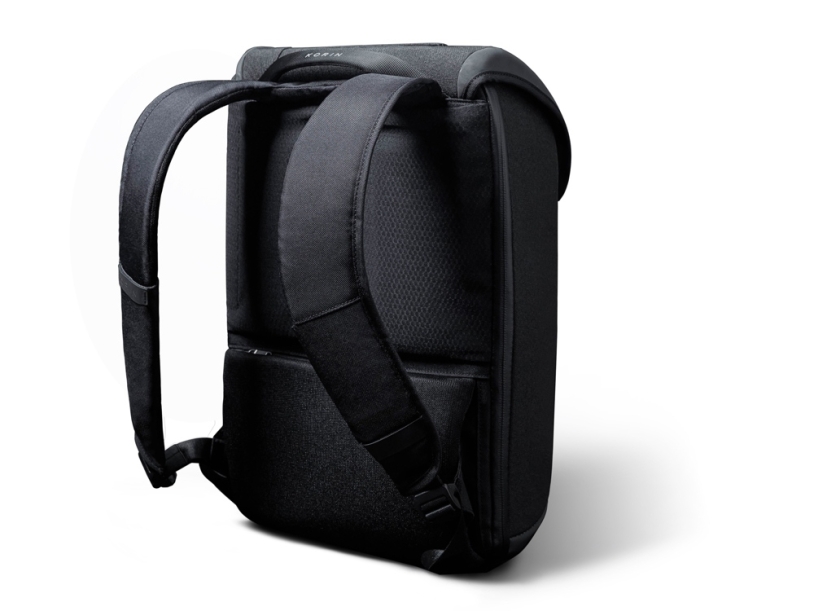 Водостойкий антикражный рюкзак Clickpack для ноутбука 15.6, черный (Изображение 4)