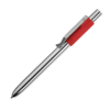 STAPLE, ручка шариковая, хром/красный, алюминий, пластик (Изображение 1)
