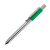 STAPLE, ручка шариковая, хром/зеленый, алюминий, пластик (Изображение 1)