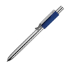 STAPLE, ручка шариковая, хром/синий, алюминий, пластик (Изображение 1)