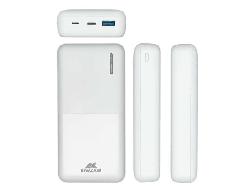 Внешний аккумулятор с быстрой зарядкой  VA2571, 20000 mAh (белый)  (Изображение 4)