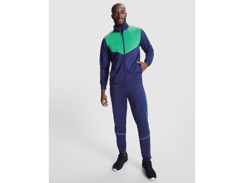 Спортивный костюм Evans, мужской (navy/зеленый) M (Изображение 12)