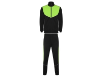 Спортивный костюм Evans, мужской (черный/лайм) XL