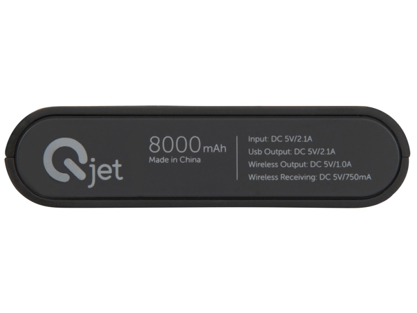 Портативный набор с беспроводным зарядным устройством (power bank) Force, 8000 mAh (Изображение 9)