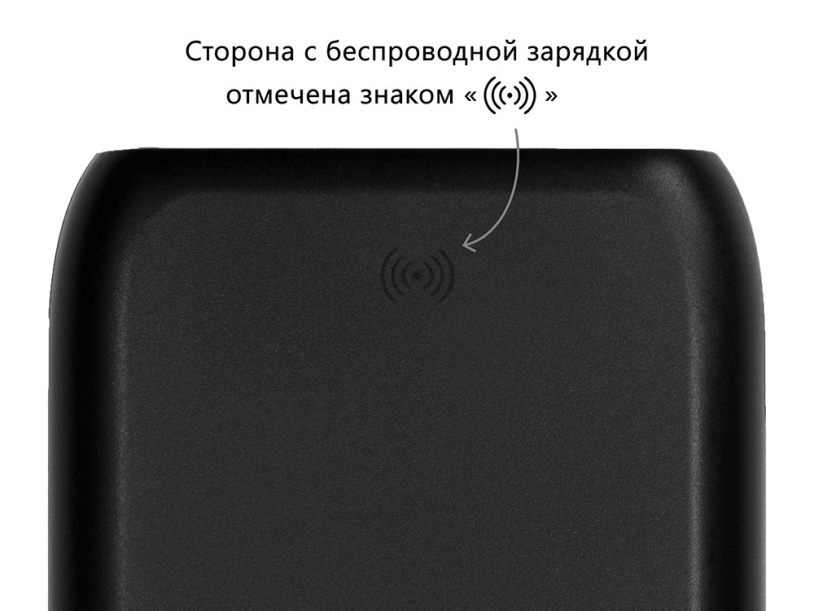 Портативное беспроводное зарядное устройство с док-станцией Uniq, 10000 mah, черный (Изображение 10)
