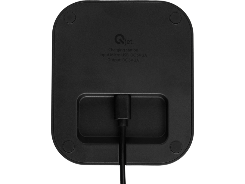 Портативное беспроводное зарядное устройство с док-станцией Uniq, 10000 mah, черный (Изображение 17)