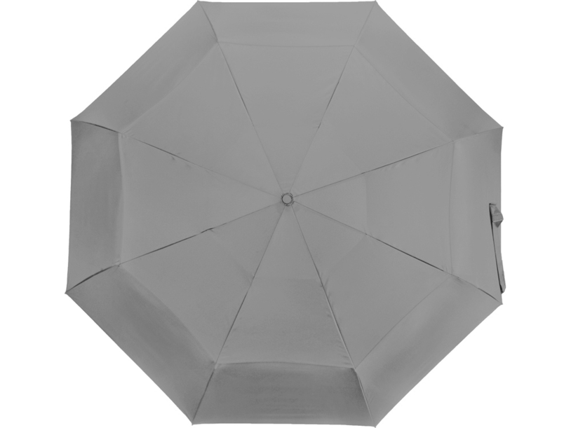 Зонт-автомат складной Canopy, серый (P) (Изображение 4)