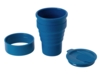 Силиконовый складной стакан GoCup (индиго)  (Изображение 3)