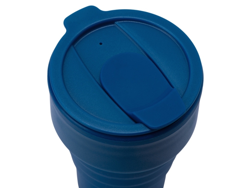 Силиконовый складной стакан GoCup (индиго)  (Изображение 6)
