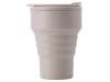 Силиконовый складной стакан GoCup (бежевый)  (Изображение 2)