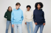 Худи Iqoniq Yoho из переработанного хлопка, свободный крой, унисекс, 340 г/м² (Изображение 10)