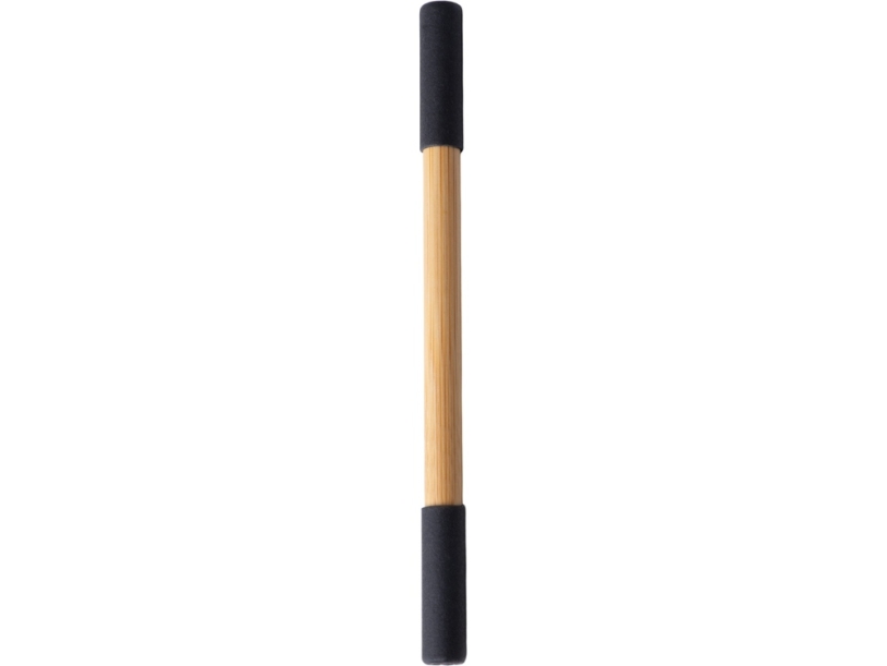 Вечный карандаш и ручка из бамбука Black bamboo, натуральный и черный (Изображение 2)