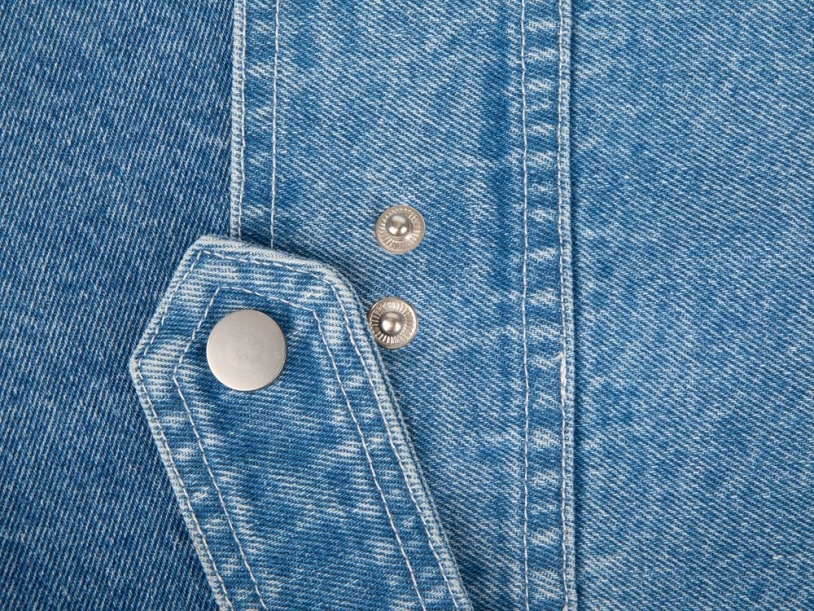Куртка джинсовая O2, голубая, размер XL/XXL (Изображение 10)