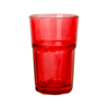 Стакан GLASS, красный, 320 мл, стекло (Изображение 1)