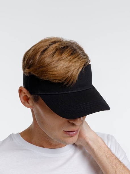 Козырек Viseros, черный (Изображение 6)