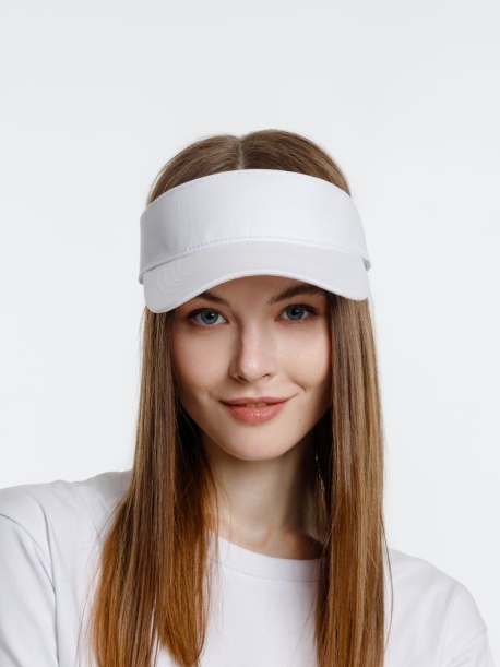Козырек Viseros, белый (Изображение 8)