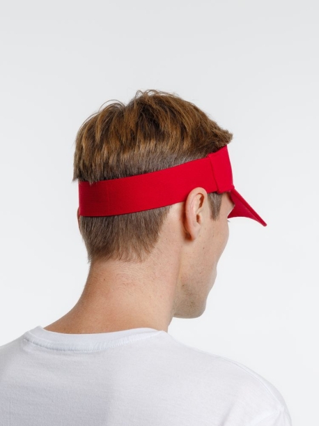 Козырек Viseros, красный (Изображение 8)