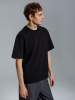 Футболка оверсайз Kangas, черная, M/L (Изображение 4)