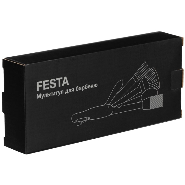 Мультитул для барбекю Festa, черный (Изображение 10)