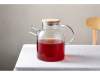 Стеклянный чайник с бамбуковой крышкой Sencha M (Изображение 8)
