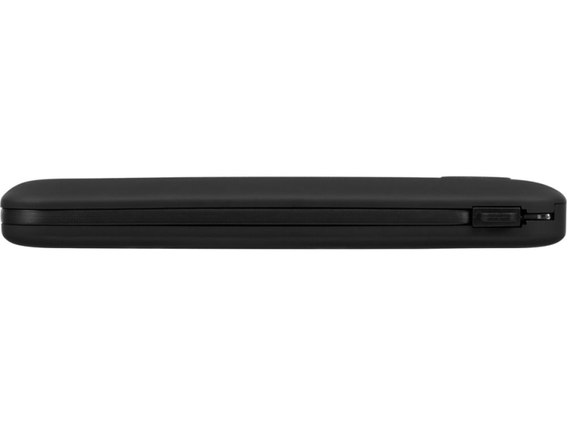 Внешний беспроводной аккумулятор с подсветкой лого Astro, 10000 mAh, черный (Изображение 8)