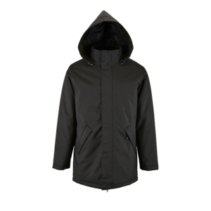 Куртка мужская ROBYN, черный, S, 100% п/э, 170 г/м2