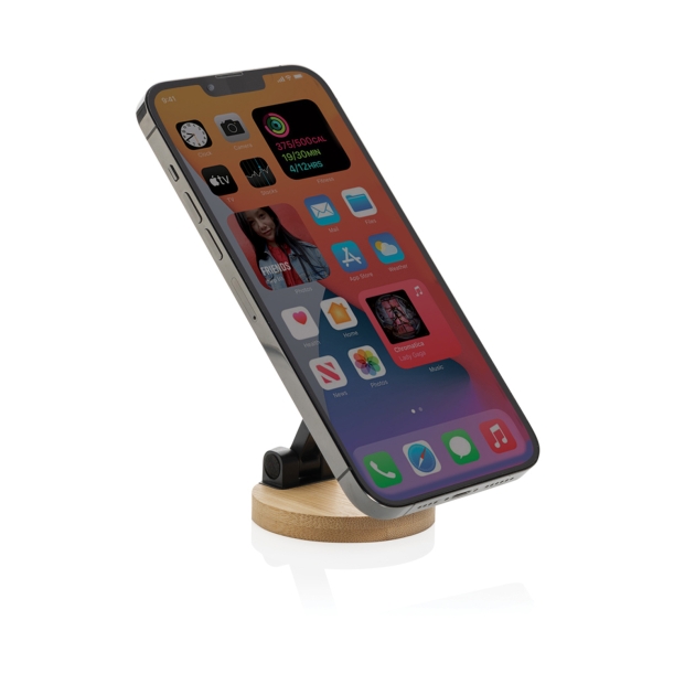 Подставка для телефона Magmount из бамбука и переработанного пластика RCS (Изображение 3)