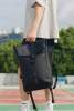 Антикражный водонепроницаемый рюкзак Urban Flap-Top, черный (Изображение 32)