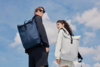 Антикражный водонепроницаемый рюкзак Urban Flap-Top, белый (Изображение 8)