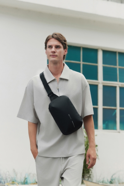 Антикражный рюкзак Urban Sling, черный (Изображение 19)